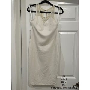 Soft White BeBe Dress
